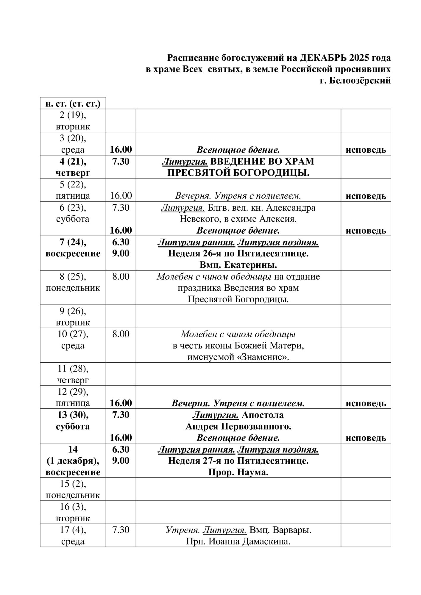 Декабрь 2025.