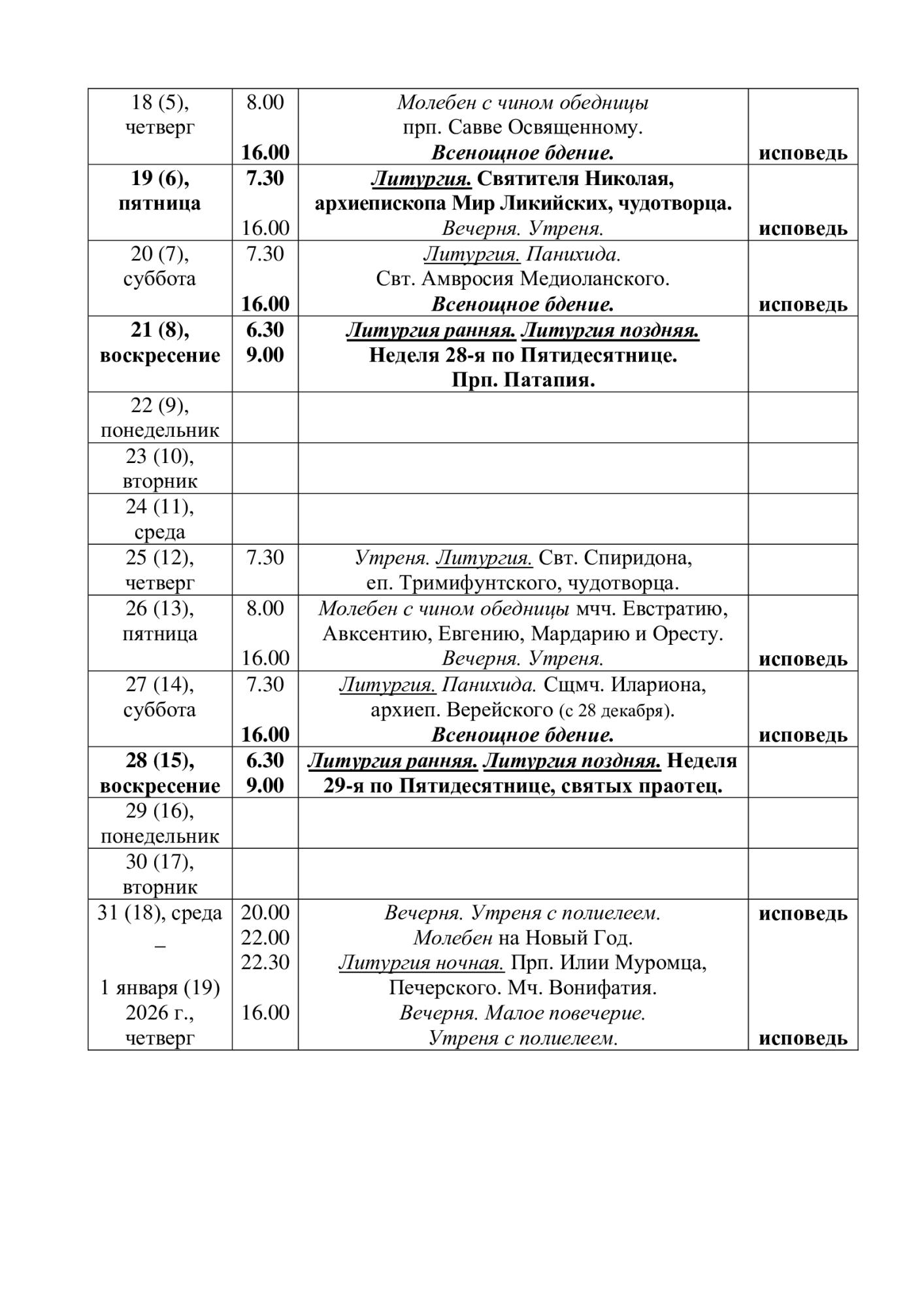 Декабрь 2025.