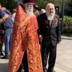 На бульваре Победы после литии